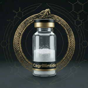CAGRILINTIDE 5 mg — výskumný amylínový analóg v lyofilizovanej vialke, čistota ≥99% HPLC