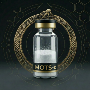 MOTS-c — mitochondriálne kódovaný výskumný peptid v lyofilizovanej vialke, čistota ≥99% HPLC